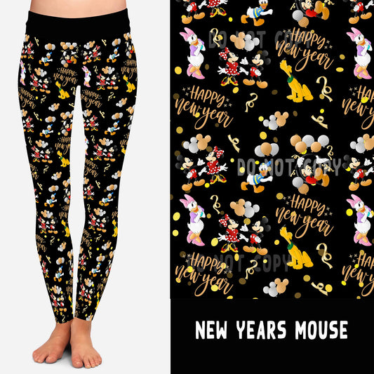 BATCH 60-NEW YEARS MOUSE LEGGINGS/JOGGERS - Like A Duchess
