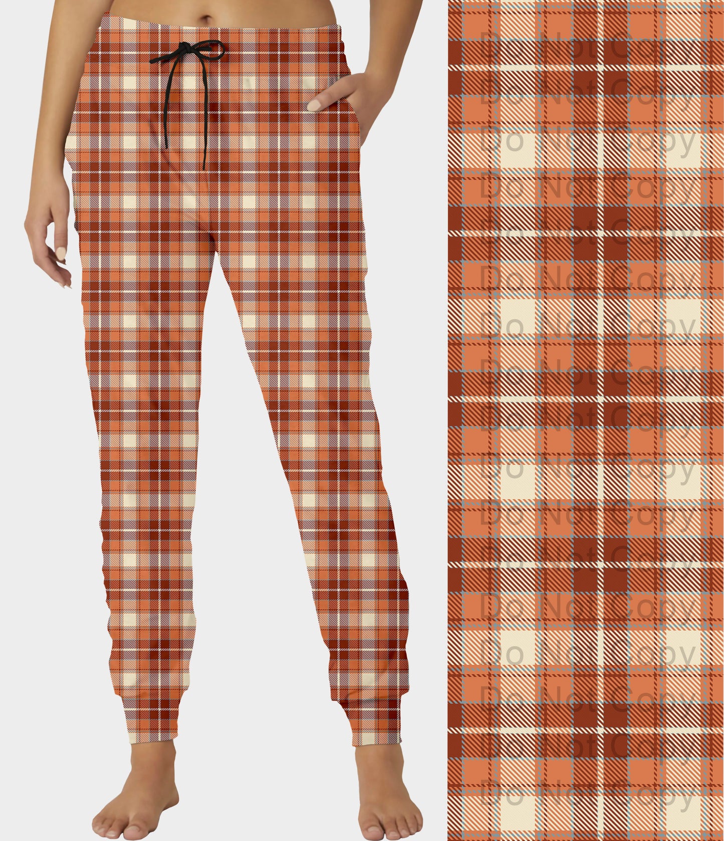 RTS - October Plaid Joggers - Like A Duchess