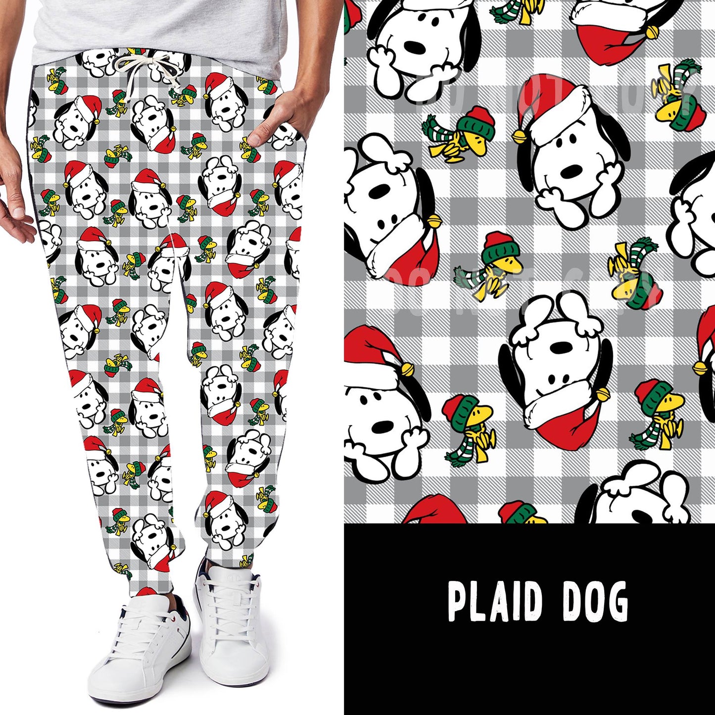 BATCH 59-PLAID DOG LEGGINGS/JOGGERS - Like A Duchess