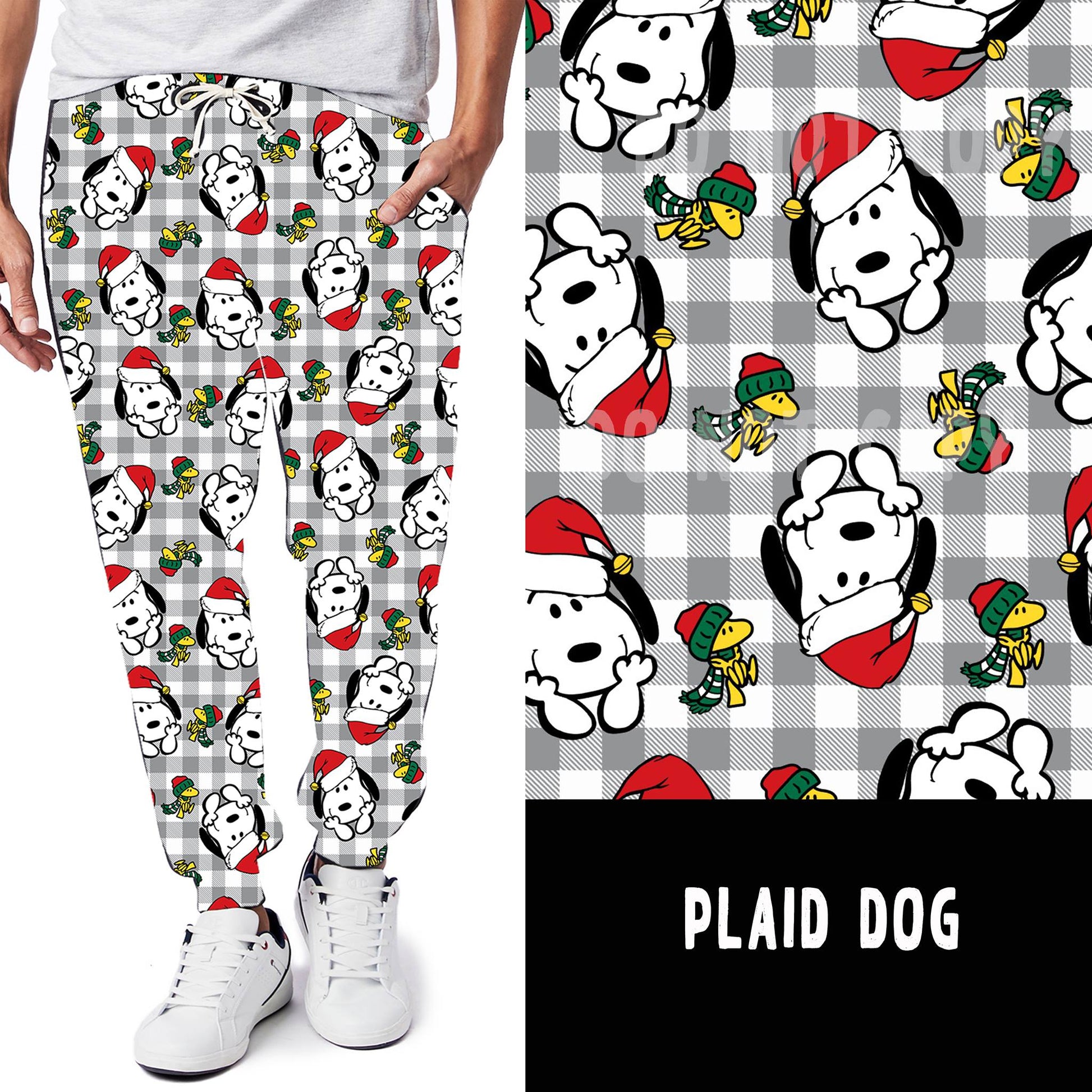 BATCH 59-PLAID DOG LEGGINGS/JOGGERS - Like A Duchess