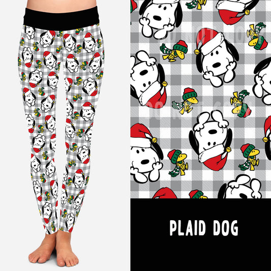 BATCH 59-PLAID DOG LEGGINGS/JOGGERS - Like A Duchess