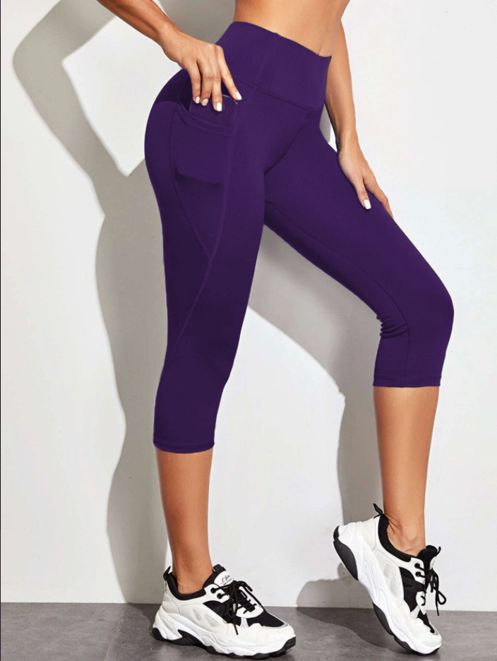 SPC RUN-PLUM PURPLE- POCKET CAPRI- 2 OPTION - Like A Duchess