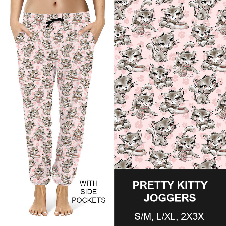 RTS - Pretty Kitty Joggers - Like A Duchess