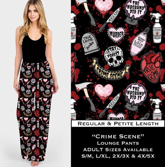 Crime Scene Lounge Pants - Like A Duchess
