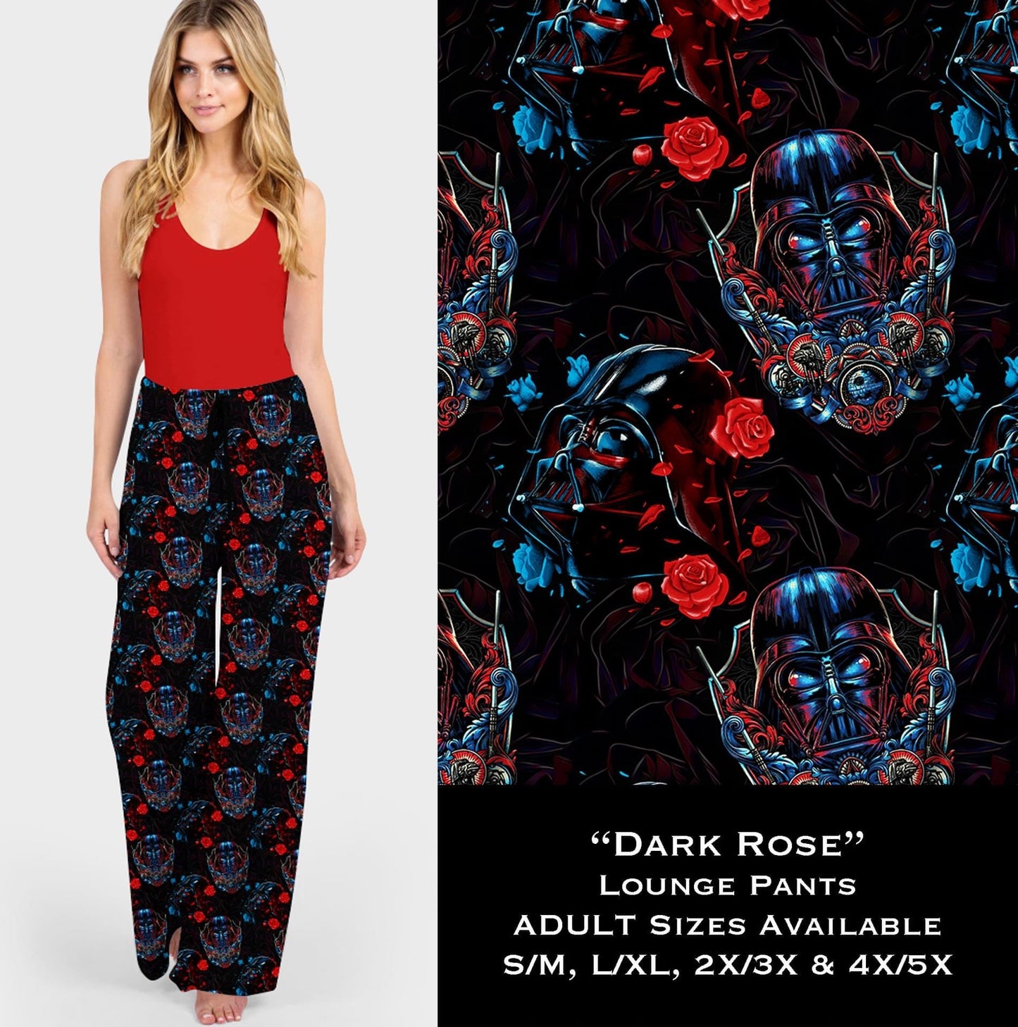 Dark Rose - Lounge Pants - Like A Duchess