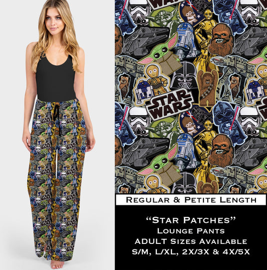 Star Patches Lounge Pants - Like A Duchess