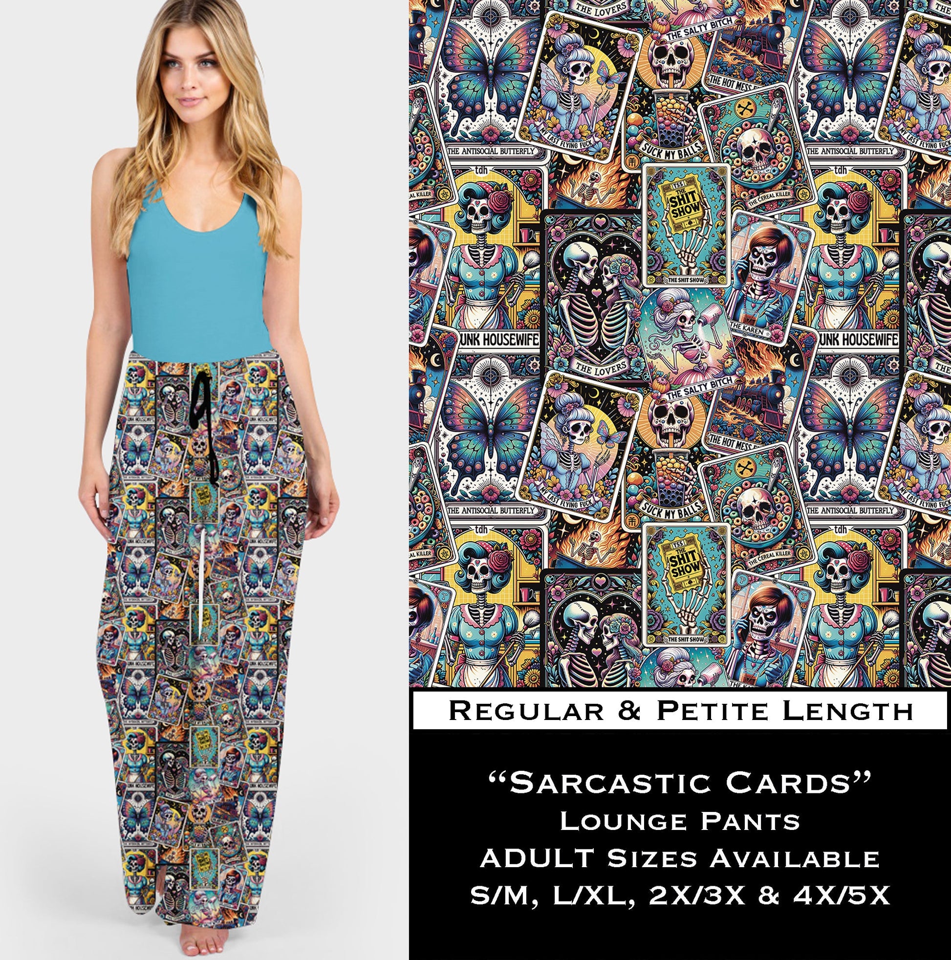 Sarcastic Cards Lounge Pants - Like A Duchess