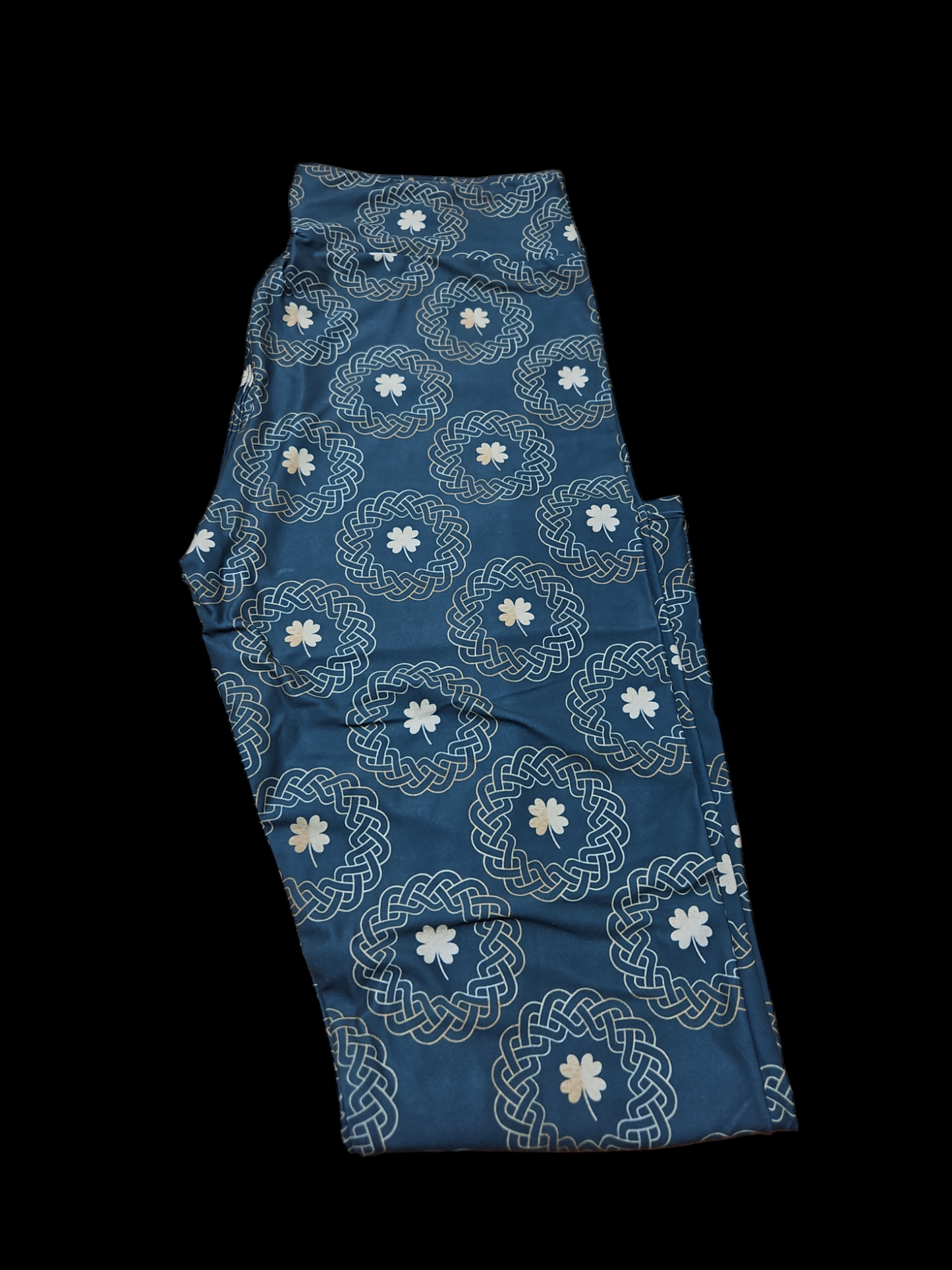 SPRING BASH-CELTIC CLOVERS LEGGING - Like A Duchess