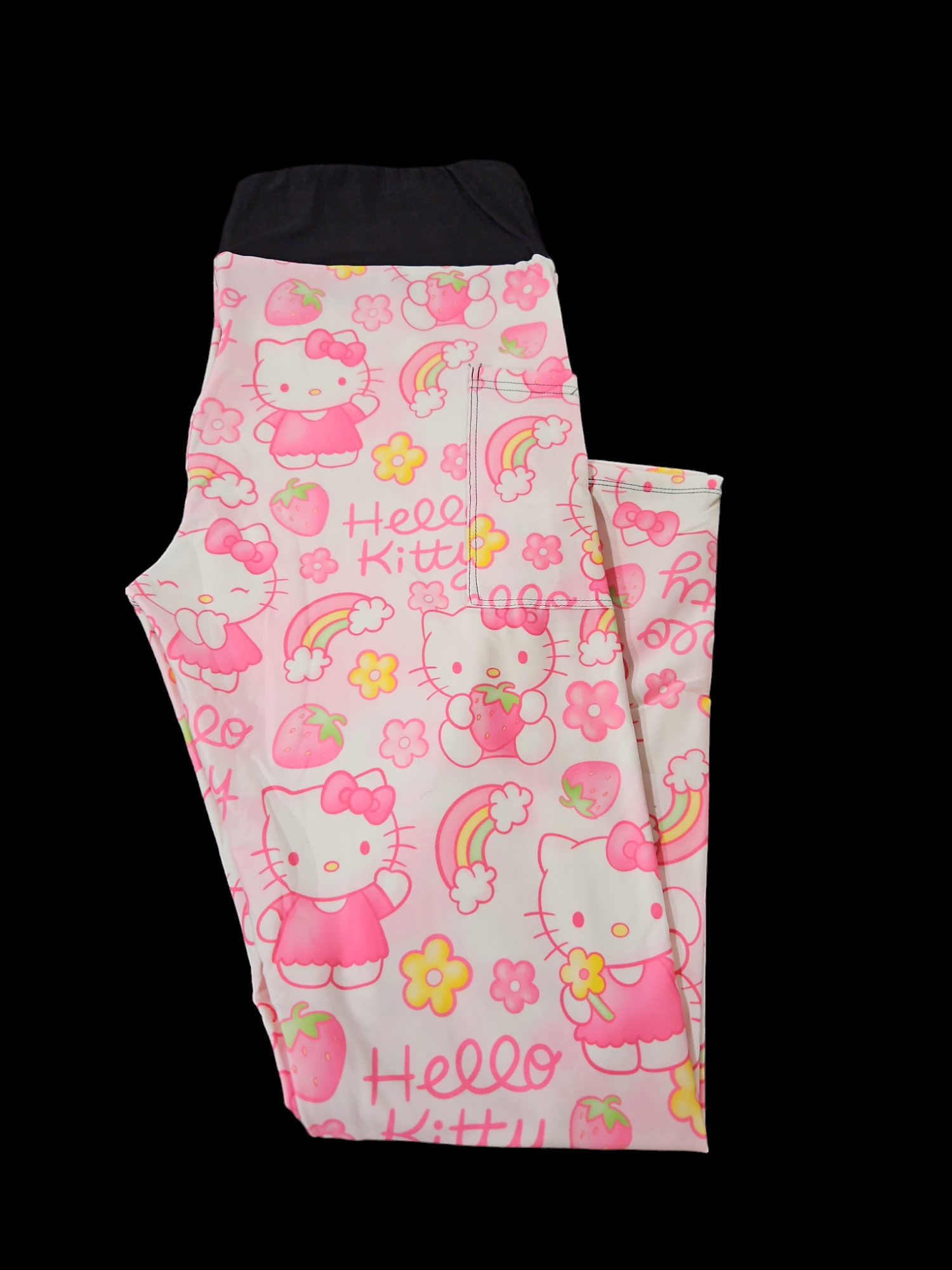 BOX 1-PINK KITTY LEGGINGS/JOGGERS - Like A Duchess