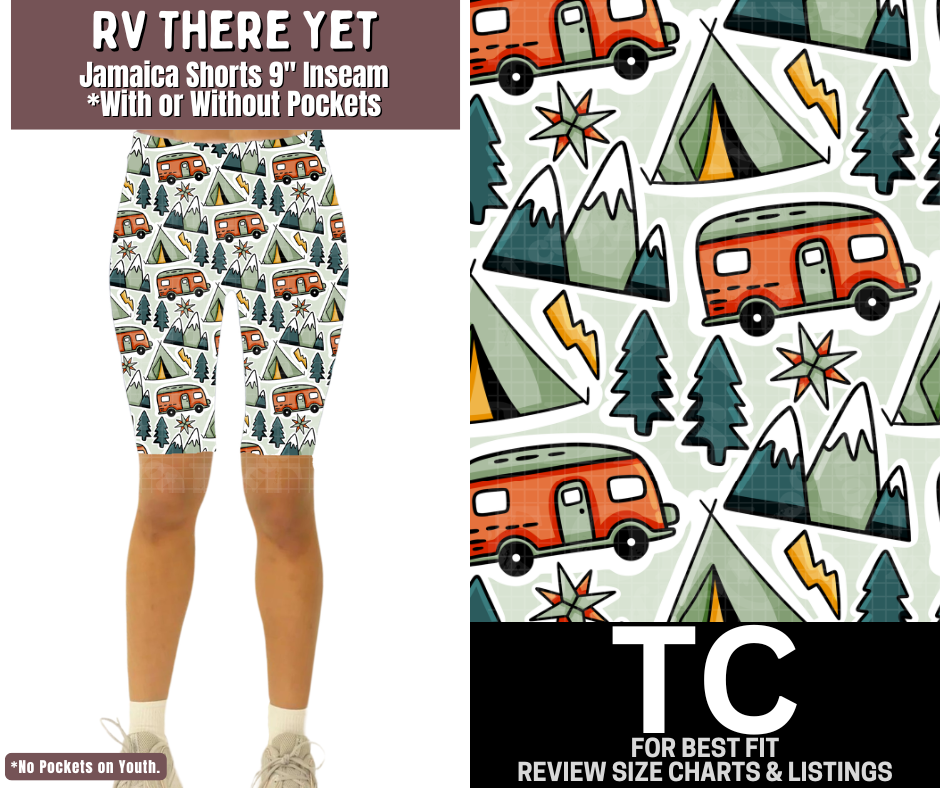 RV There Yet Jamaica Shorts w/ Pockets - Like A Duchess
