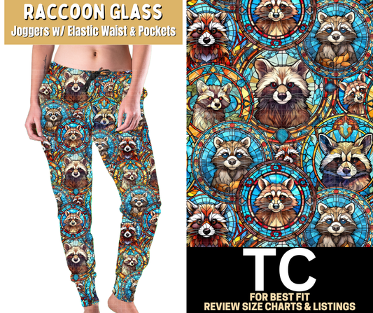 Raccoon Glass Joggers - Like A Duchess