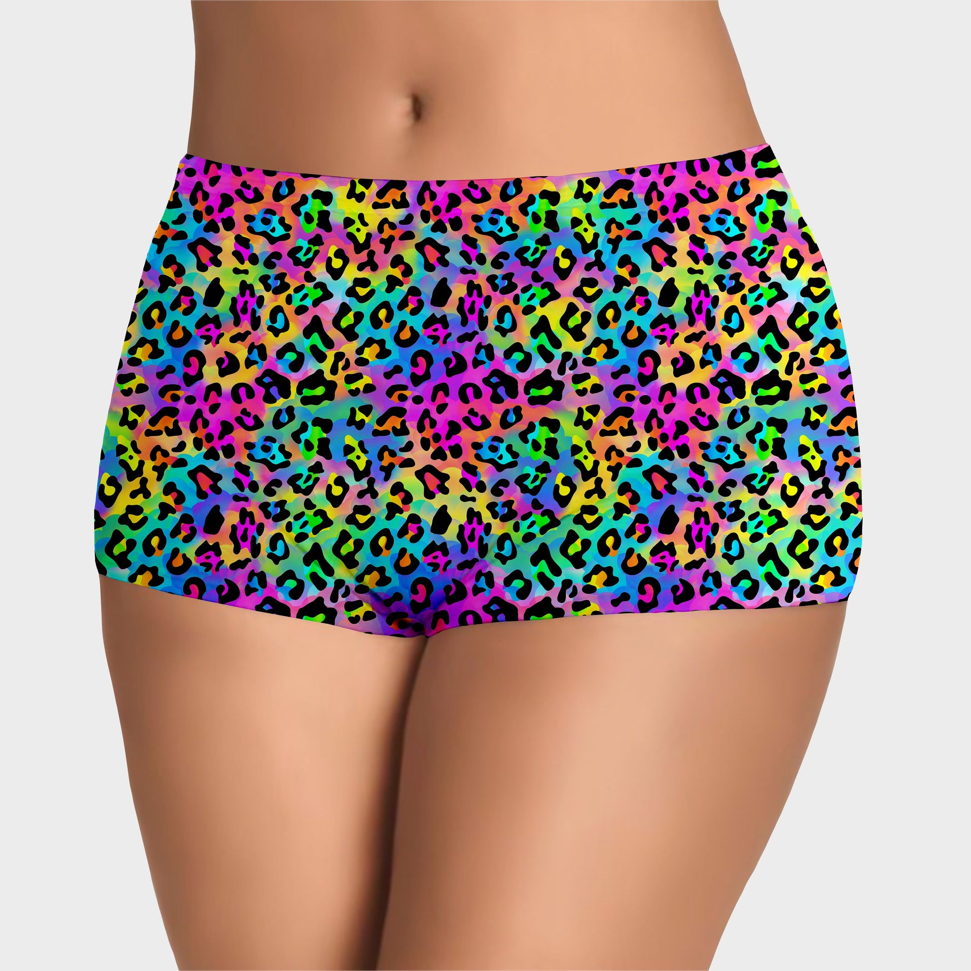 RTS - Rainbow Leopard Boyshorts - Like A Duchess