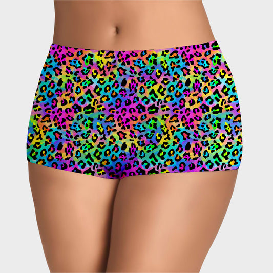 RTS - Rainbow Leopard Boyshorts - Like A Duchess