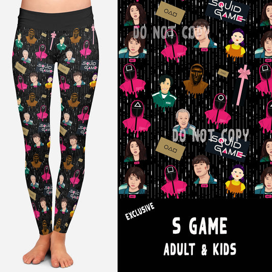BATCH 61-S GAME LEGGINGS/JOGGERS - Like A Duchess