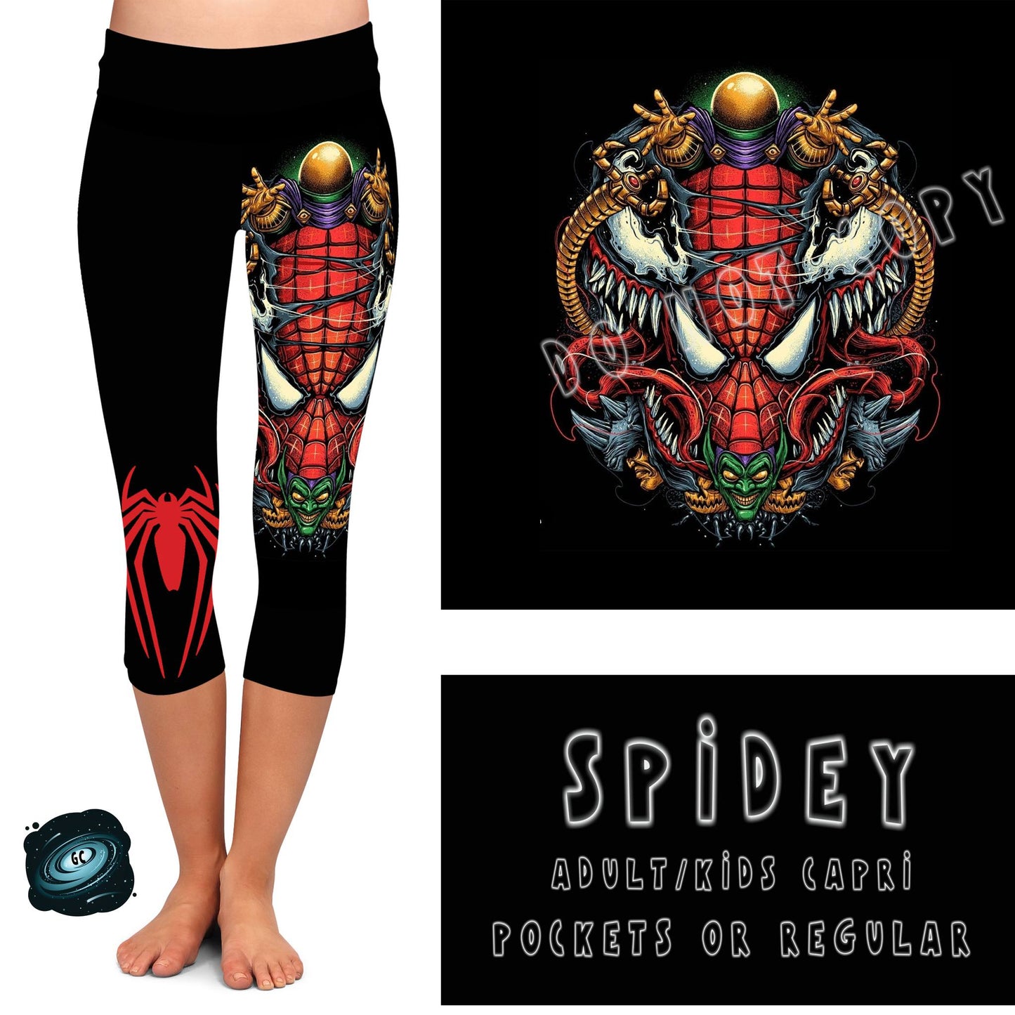 BATCH 65- SPIDEY LEGGINGS/CAPRI/JOGGERS - Like A Duchess