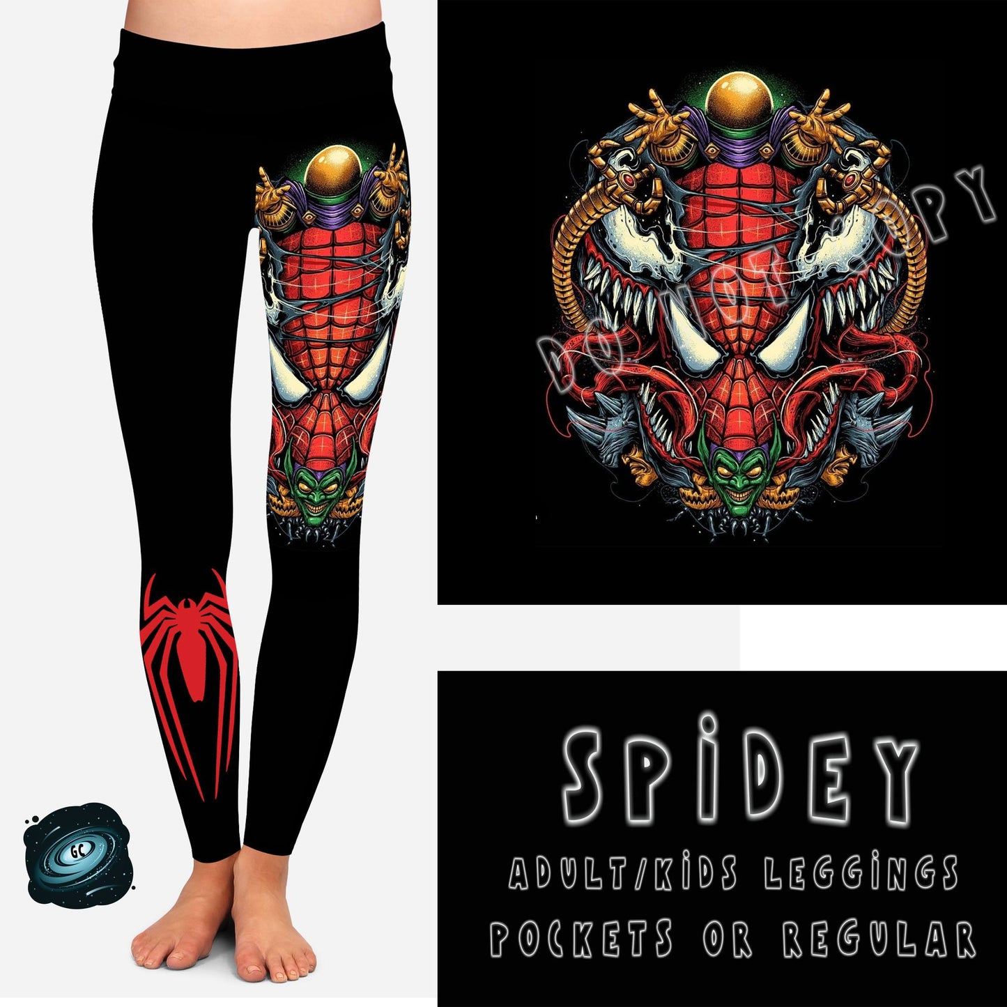 BATCH 65- SPIDEY LEGGINGS/CAPRI/JOGGERS - Like A Duchess