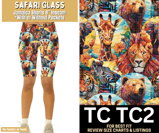 Safari Glass Jamaica Shorts w/ Pockets - Like A Duchess