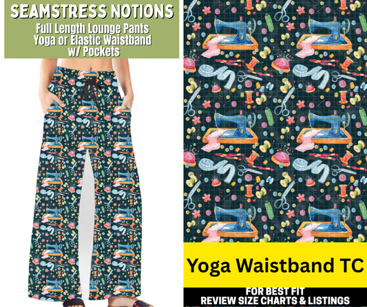 Seamstress Notions Full Length Lounge Pants - Like A Duchess