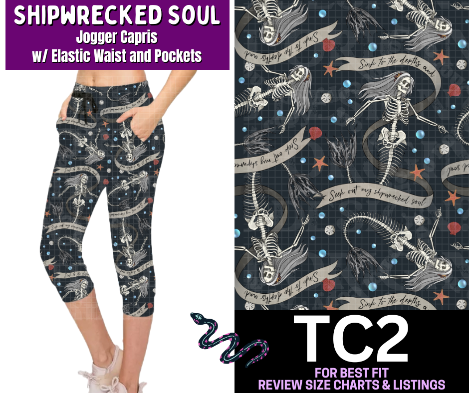 Shipwrecked Soul Jogger Capri - Like A Duchess