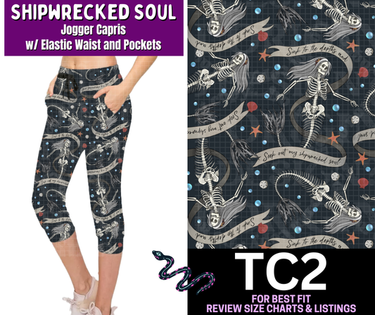 Shipwrecked Soul Jogger Capri - Like A Duchess