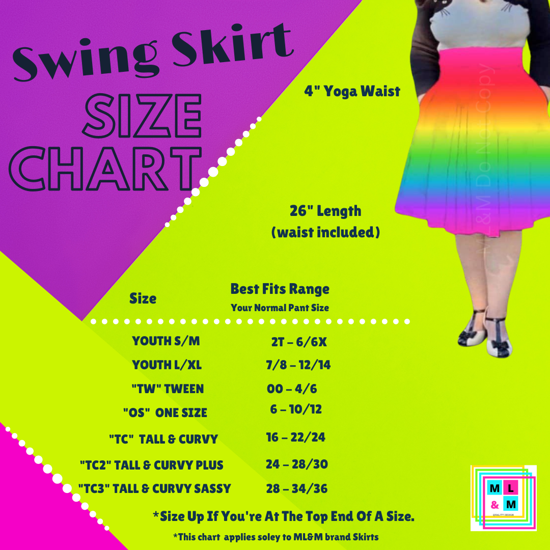 Felted Colorful Holly Swing Skirt - Like A Duchess