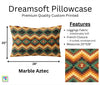 Marble Aztec Dreamsoft Pillowcase