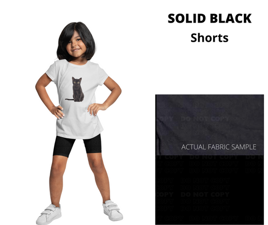 Solid Black Jamaica Shorts w/ Pockets - Like A Duchess