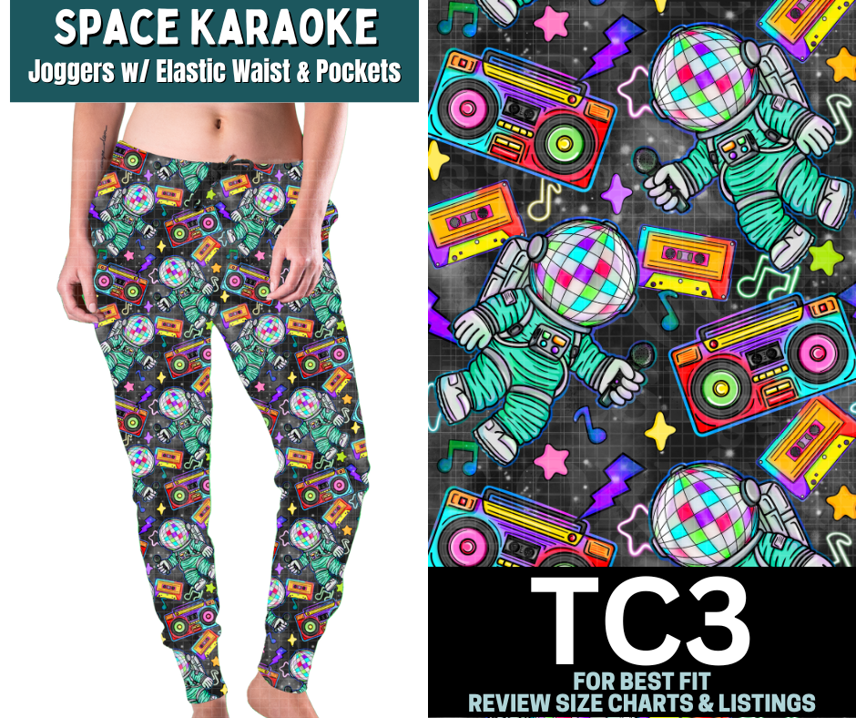 Space Karaoke Joggers - Like A Duchess