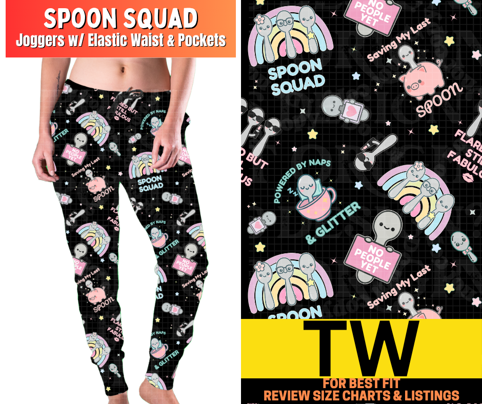 Spoon Squad Joggers - Like A Duchess