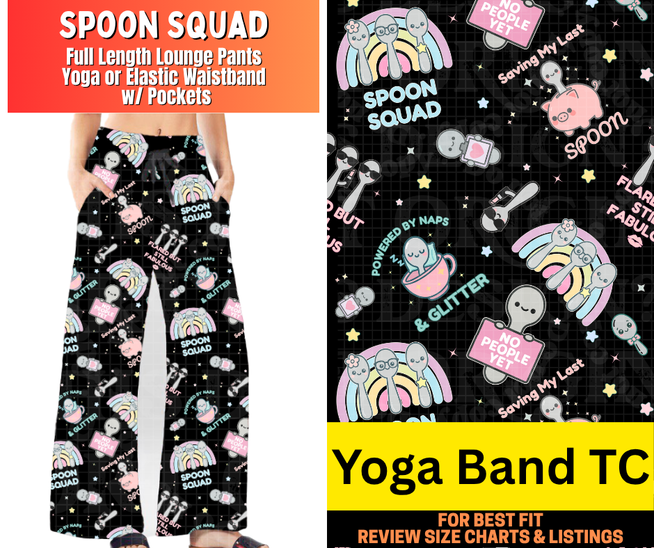 Spoon Squad Full Length Lounge Pants - Like A Duchess