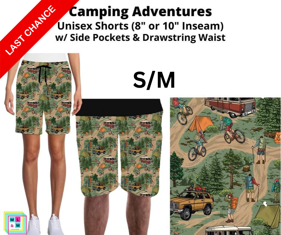 Camping Adventures Unisex Shorts