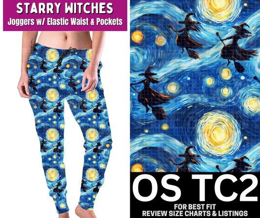 Starry Witches Joggers - Like A Duchess