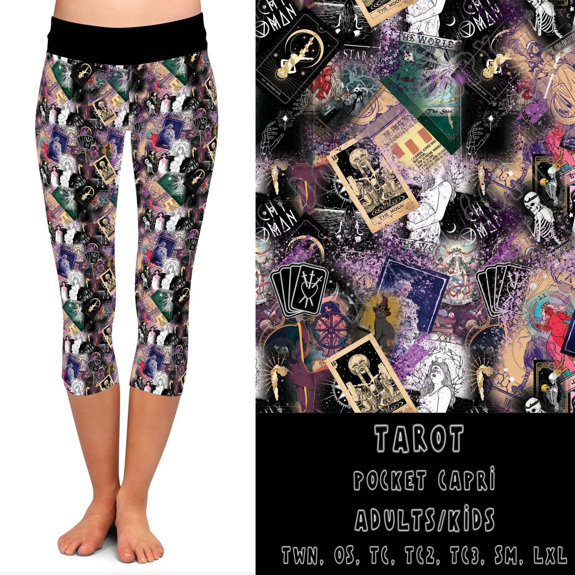 DARK TWISTED RUN-TAROT-LEGGING/JOGGER - Like A Duchess