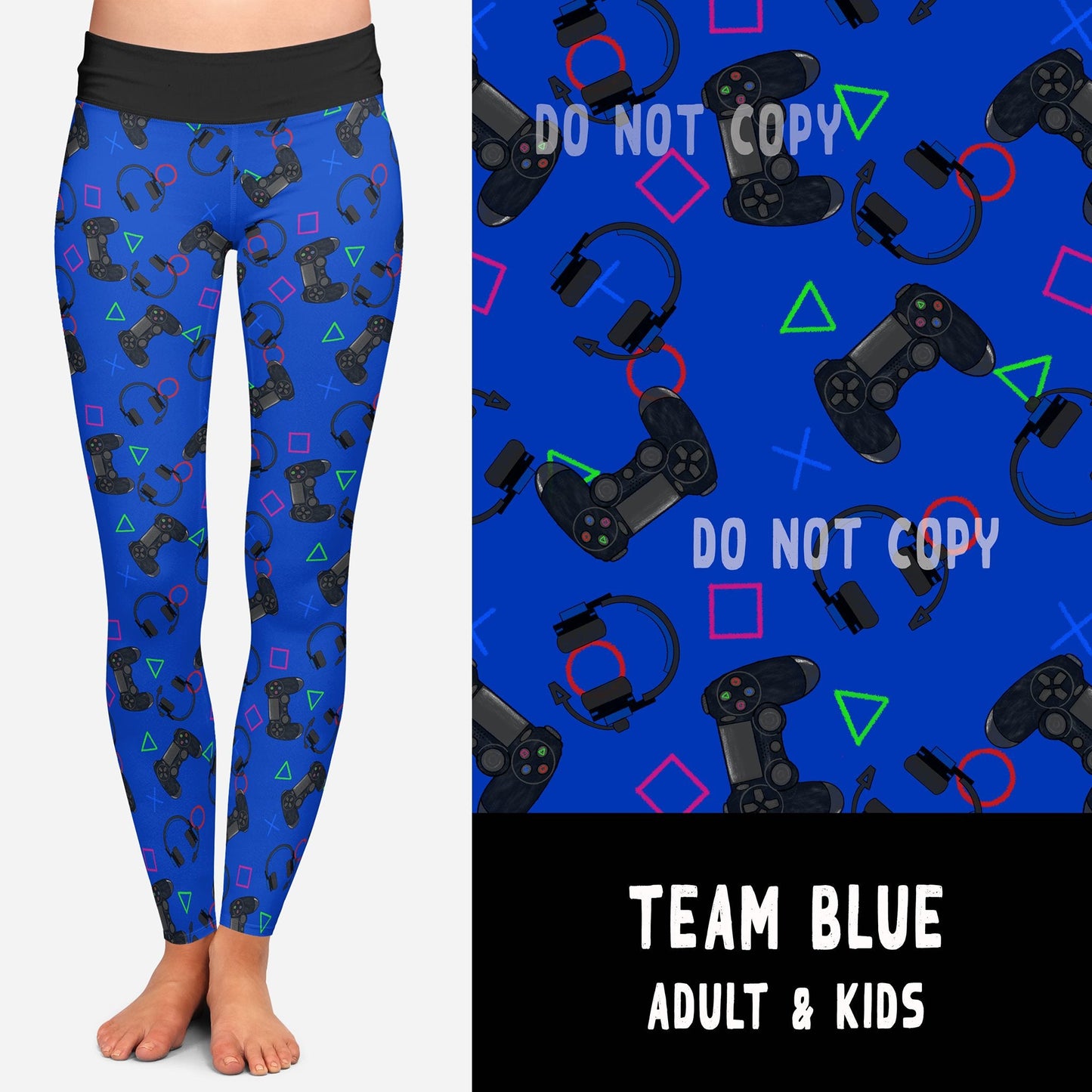 BATCH 61-TEAM BLUE LEGGINGS/JOGGERS - Like A Duchess