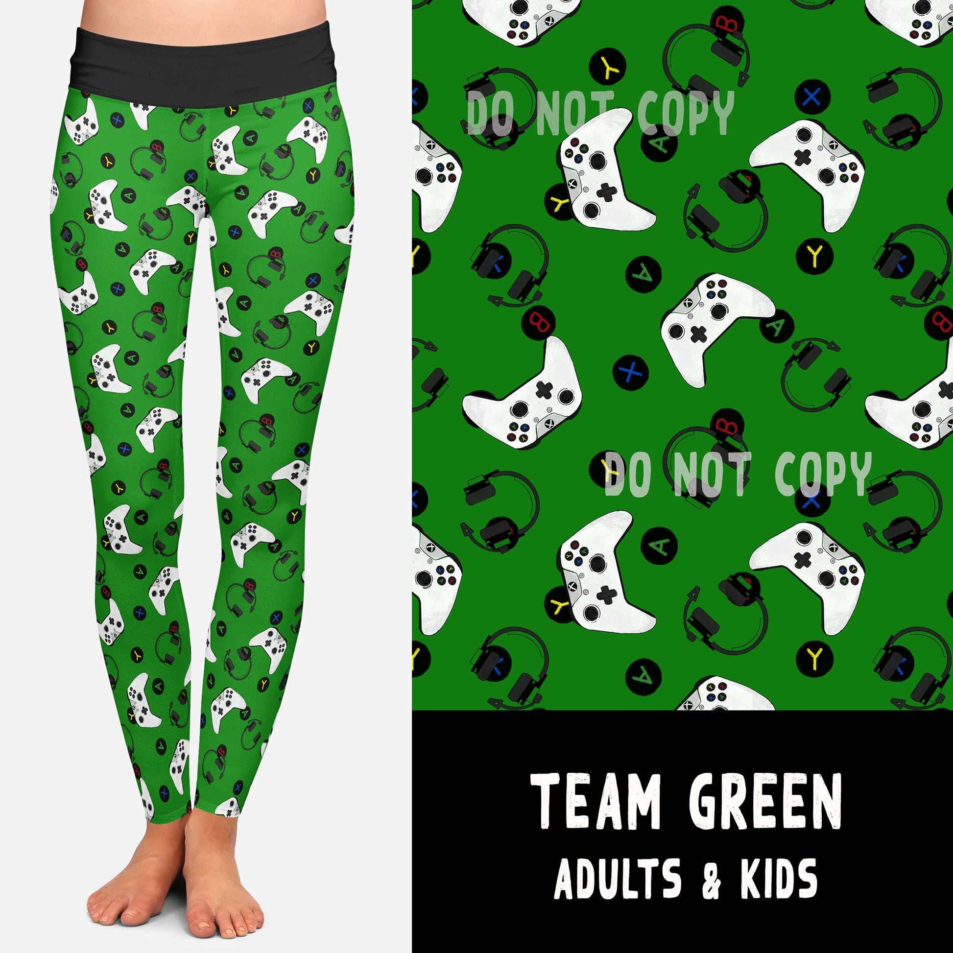 BATCH 61-TEAM GREEN LEGGINGS/JOGGERS - Like A Duchess