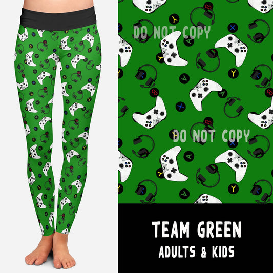 BATCH 61-TEAM GREEN LEGGINGS/JOGGERS - Like A Duchess