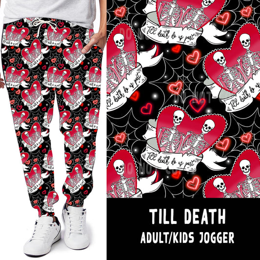 LUCKY IN LOVE-TILL DEATH LEGGINGS/JOGGERS - Like A Duchess