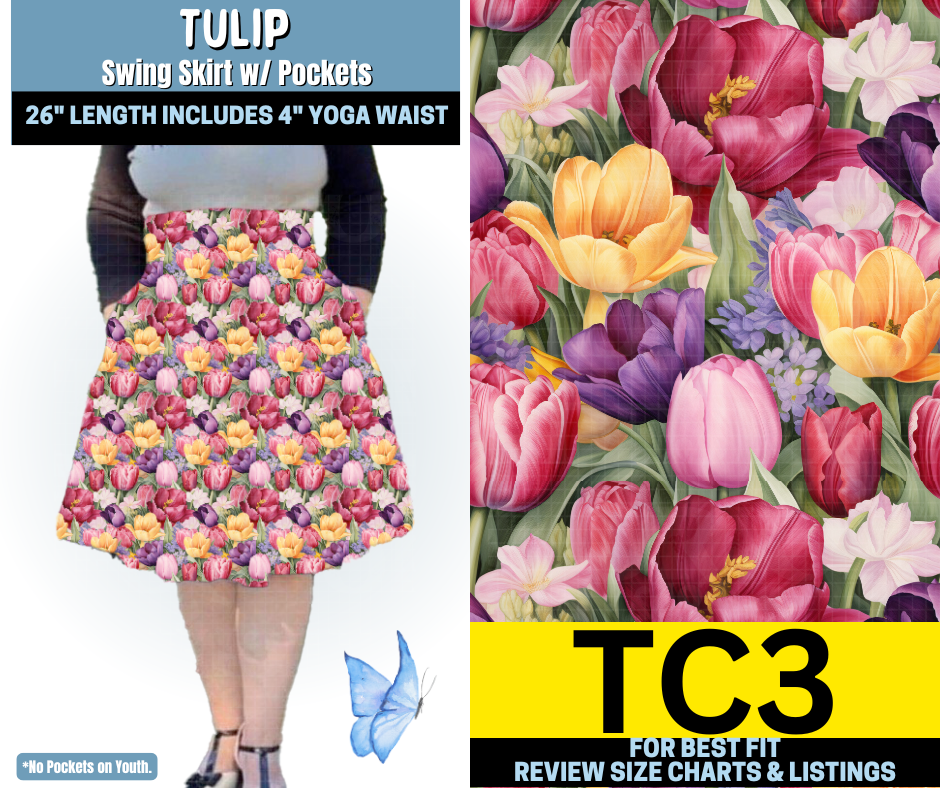 Tulip Swing Skirt - Like A Duchess