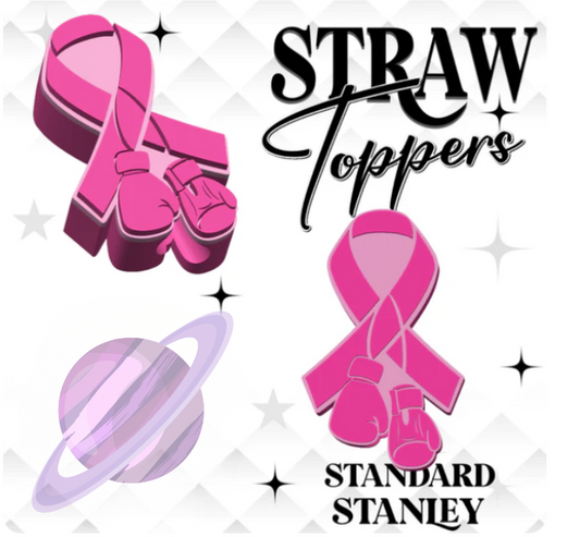BC AWARENESS- 3D PRINTED STRAW CHARM - Like A Duchess