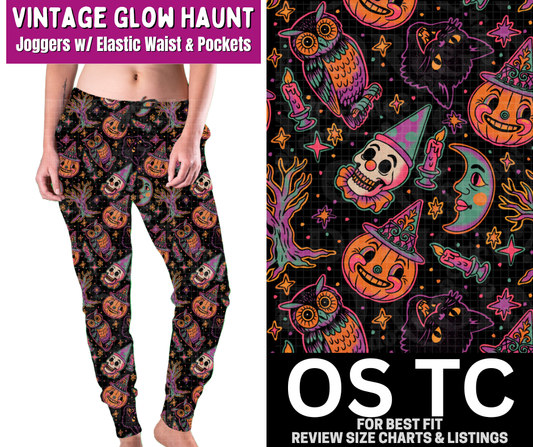 Vintage Glow Haunt Joggers - Like A Duchess