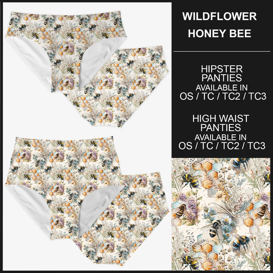 RTS - Wildflower Honey Bee Panties - Like A Duchess