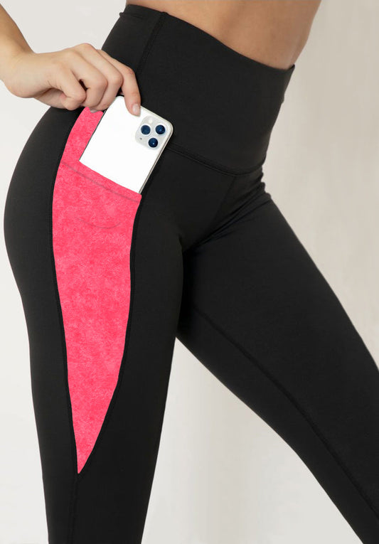 RTS - Watermelon Leggings w/ Triangle Sport Pockets - Like A Duchess