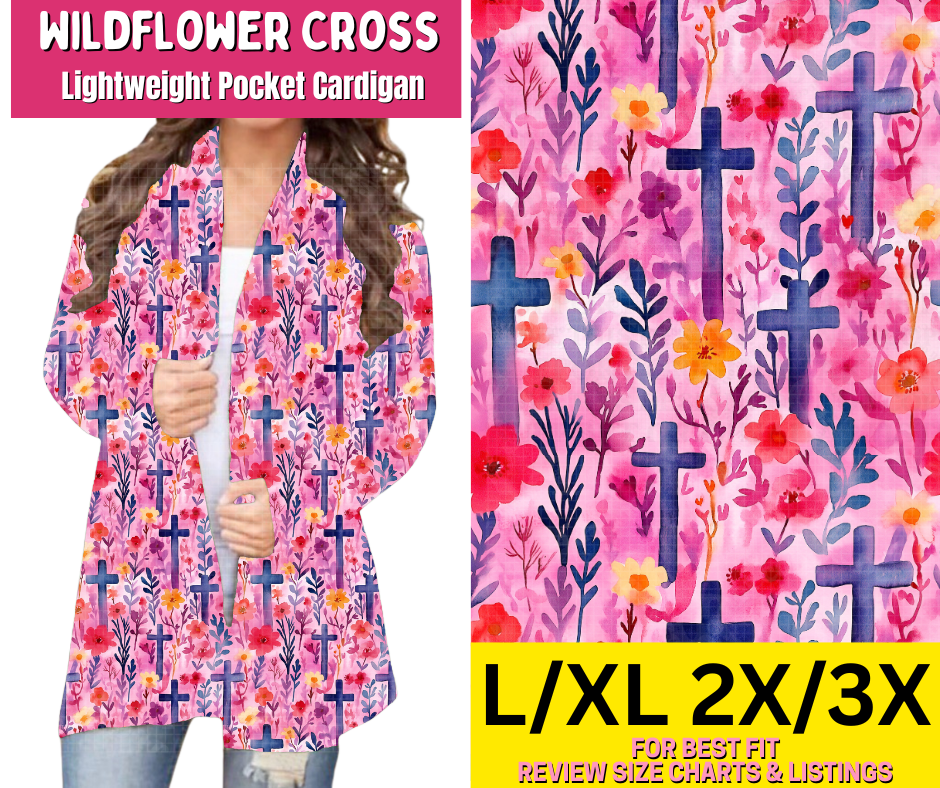 Wildflower Cross Pocket Cardigan - Like A Duchess