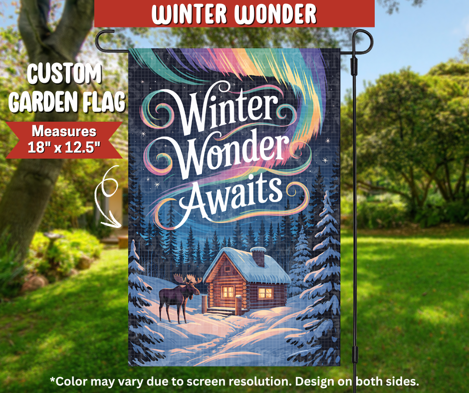Winter Wonder Garden Flag - Like A Duchess