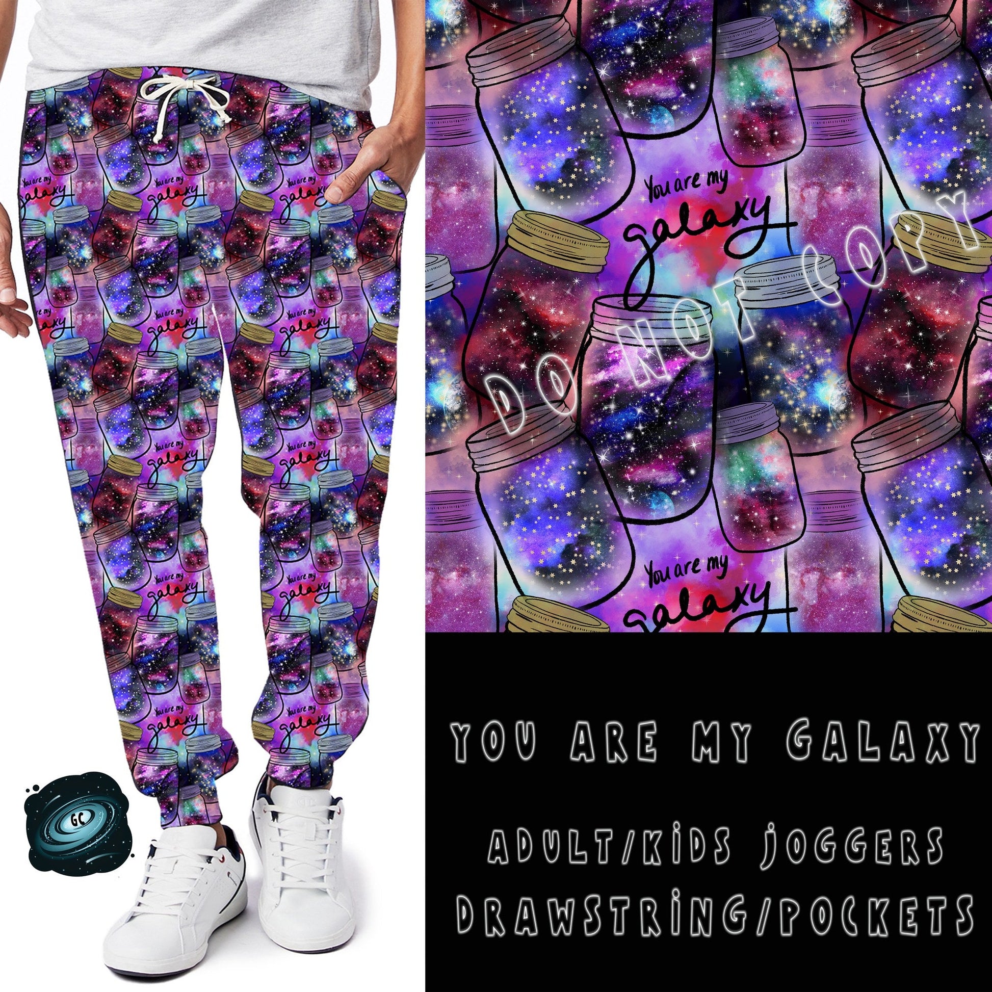 BATCH 65- YOU ARE MY GALAXY LEGGINGS/CAPRI/JOGGERS - Like A Duchess
