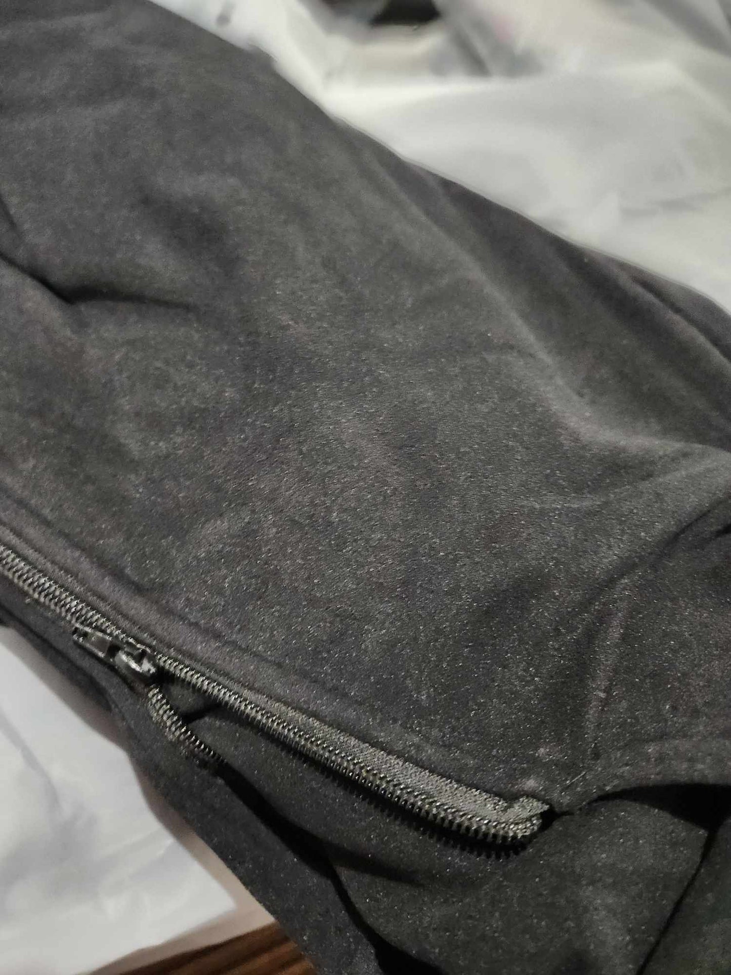 SOLID BLACK - BUTTER FLEECE LONG SLEEVE ZIP HOODIES - Like A Duchess