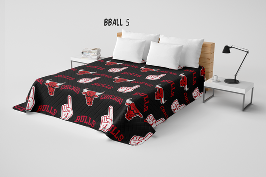 SPORTS RUN 3- BBALL 5 QUILT - Like A Duchess