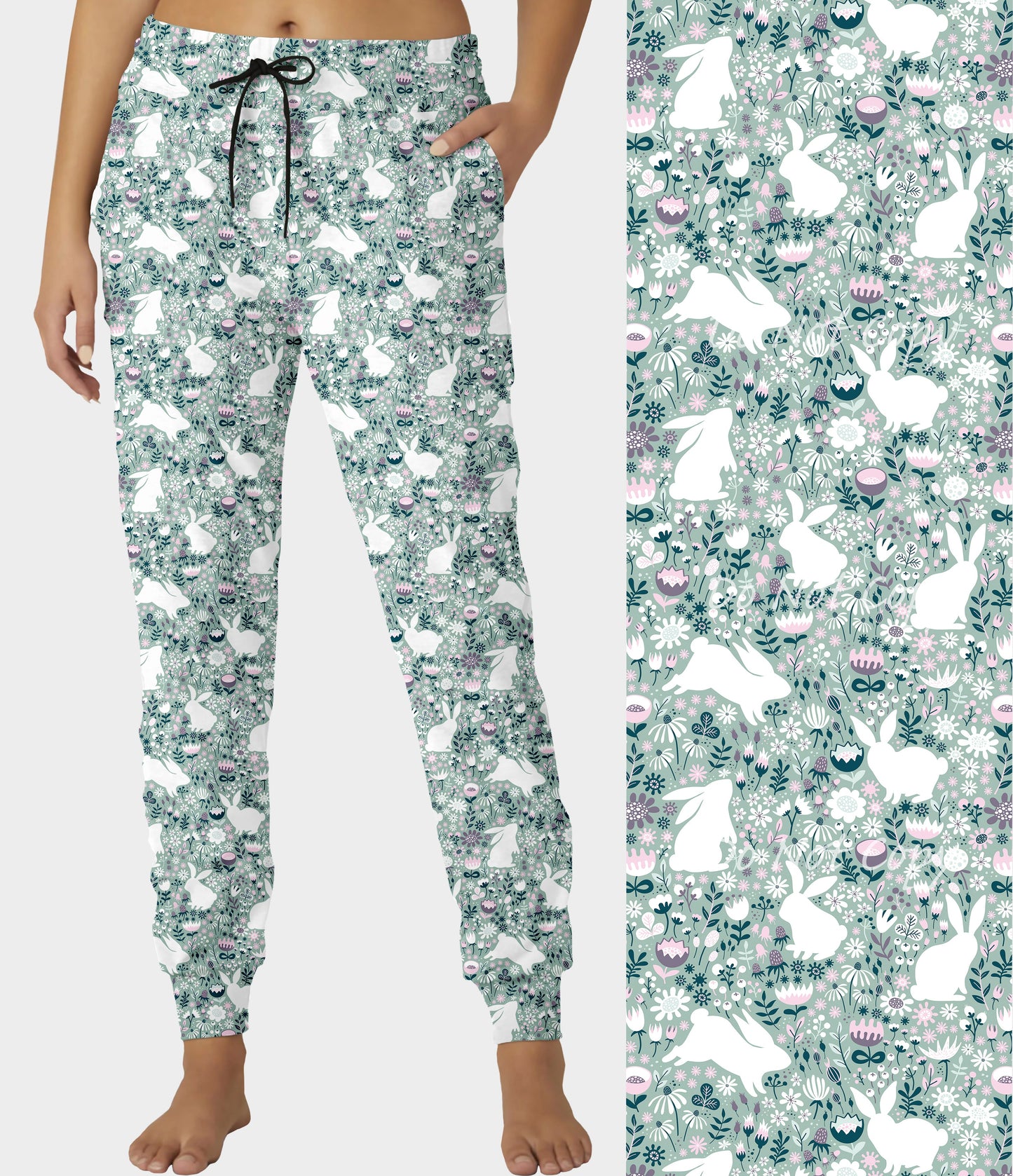 RTS - Bunny Meadow Joggers - Like A Duchess
