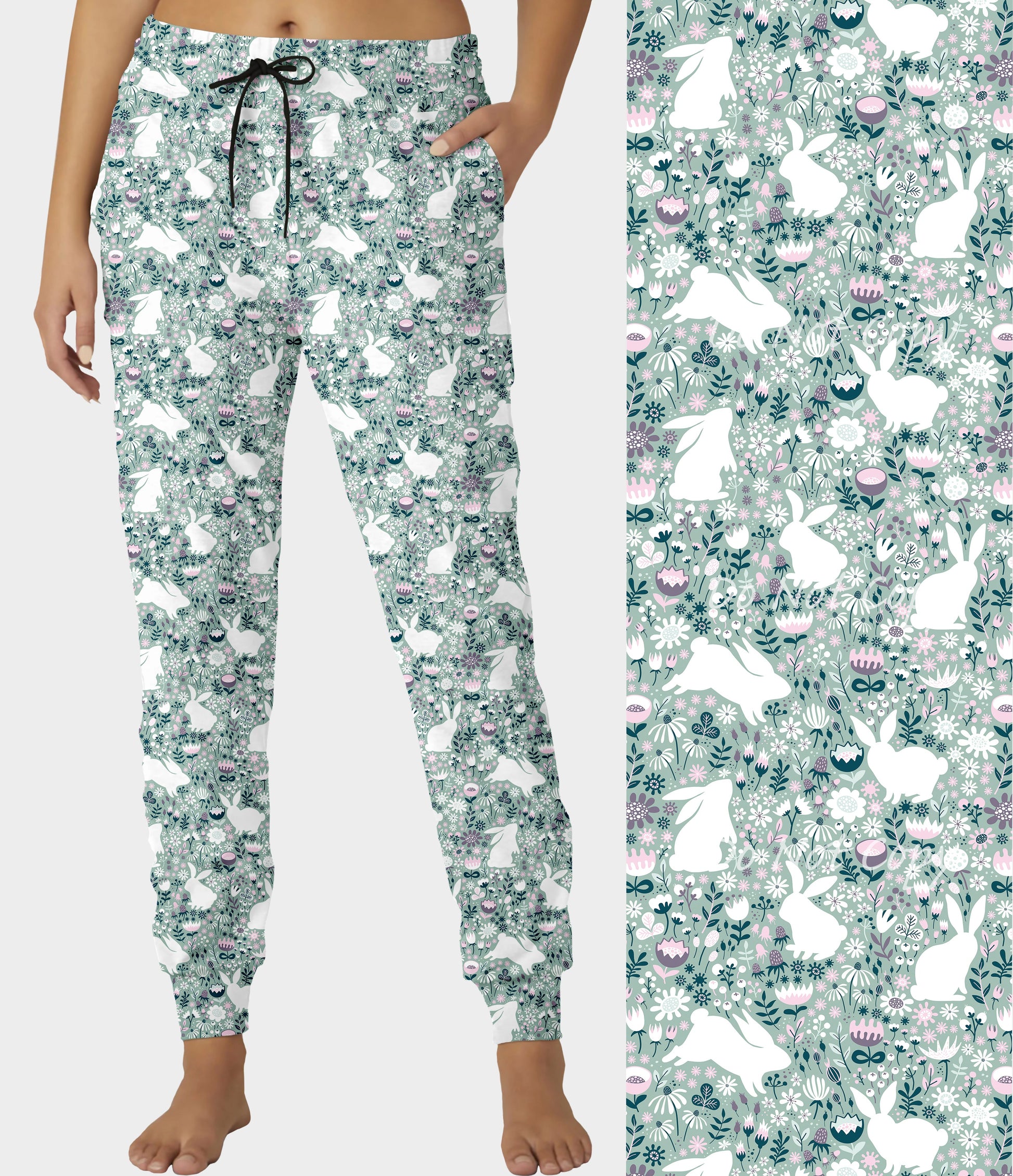 RTS - Bunny Meadow Joggers - Like A Duchess
