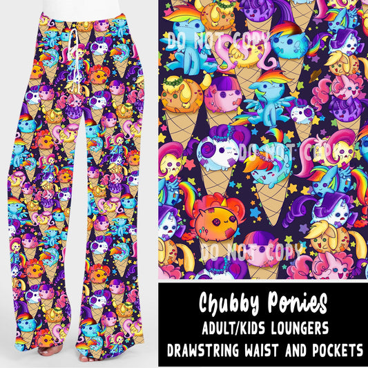 SPRING BASH RUN-CHUBBY PONIES ADULT/KIDS LOUNGER - Like A Duchess